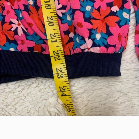 Molly Bracken floral bomber jacket sz S lightweight BTS style - Picture 5 of 7